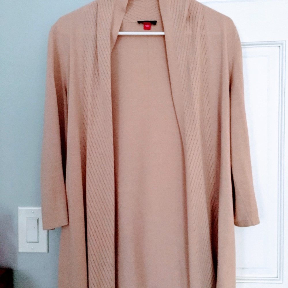 VINCE CAMUTO Open Cardigan